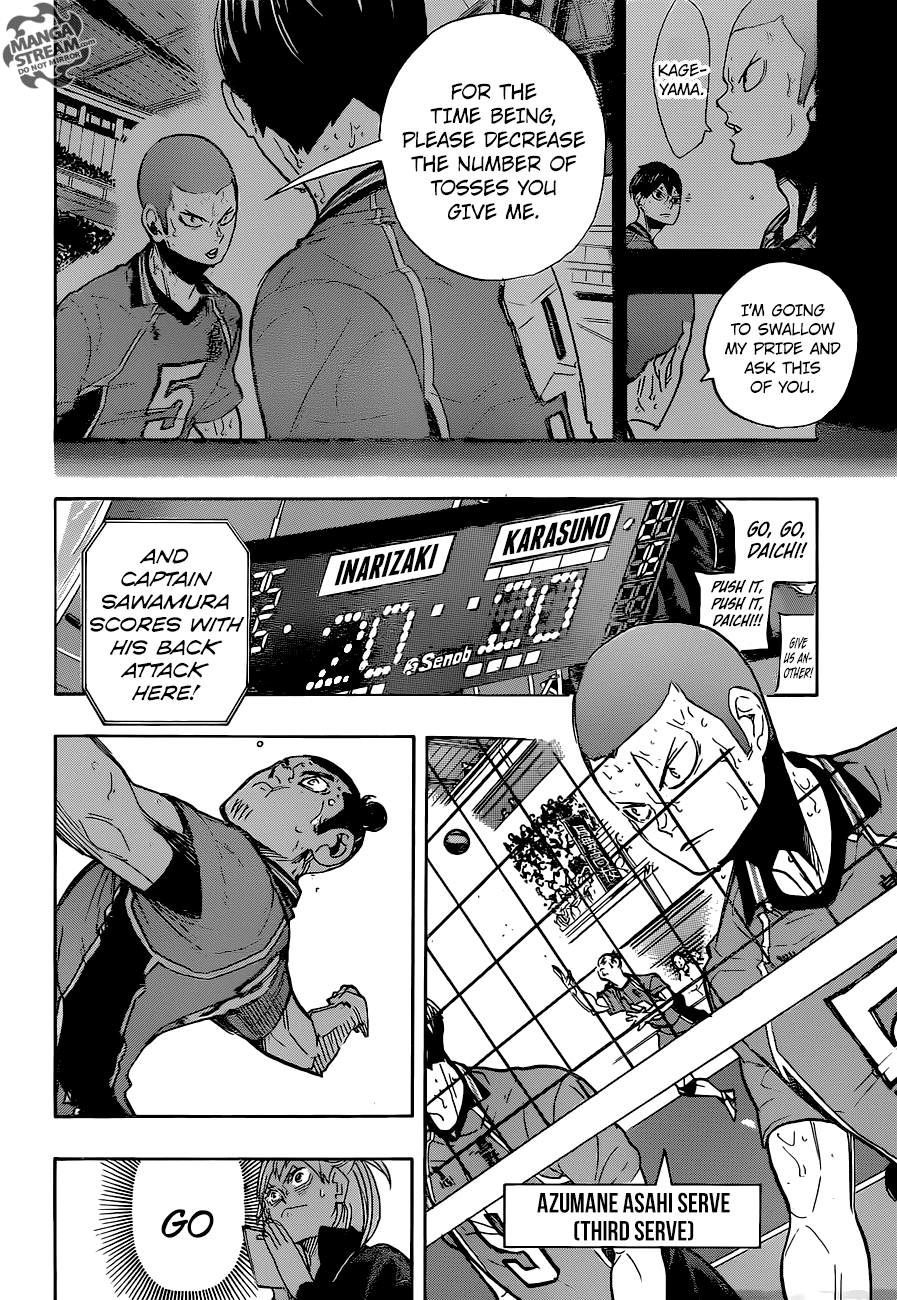 Haikyuu!!, Chapter 284 image 03
